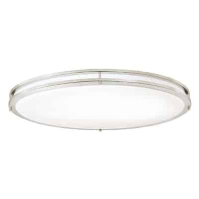 Westinghouse Lighting Lauderdale 32-1/2-Inch Oval Dimmable LED Indoor Flush Mount Ceiling Fixture, ENERGY STAR