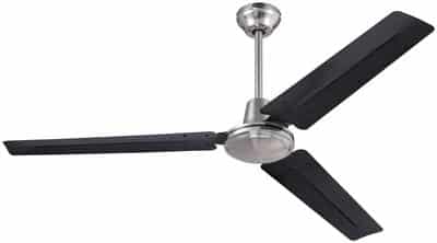 Westinghouse Industrial 56-Inch Indoor Ceiling Fan, Brushed Nickel