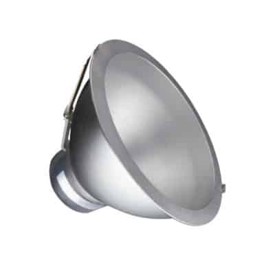 TCP 8″ Color & Wattage Selectable 0-10V Dimmable Commercial LED Recessed Downlight