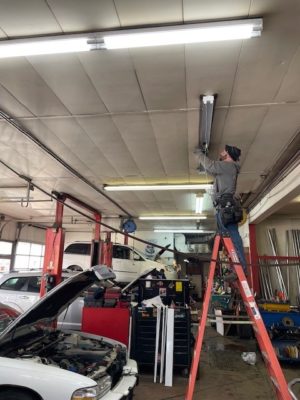 installing LED T8 bulbs and fixtures