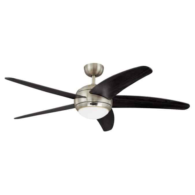 Westinghouse Bendan 52-Inch Indoor Ceiling Fan with Dimmable LED Light Fixture