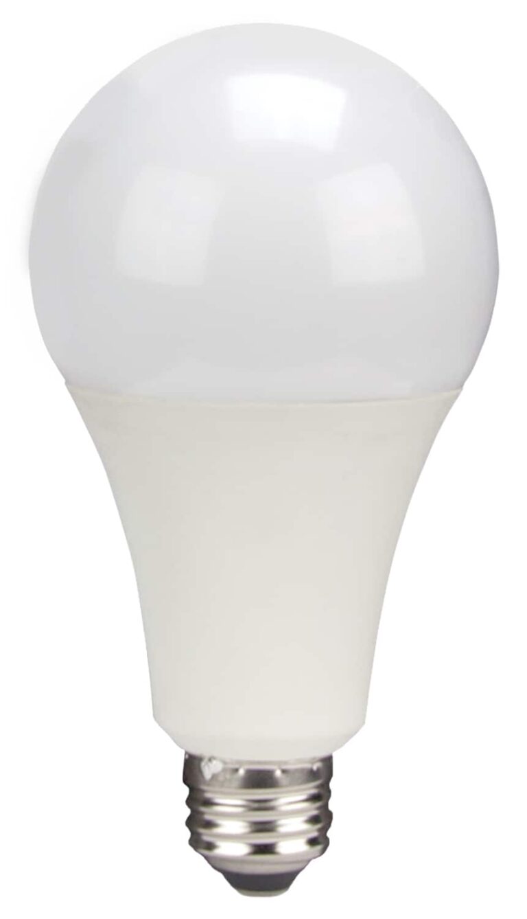 TCP 23W LED A23 Non-Dimmable, Universal Voltage 120-277V Lamp